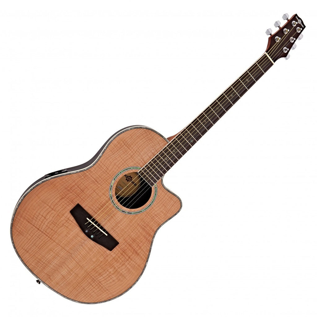 Deluxe Roundback Flamed Maple