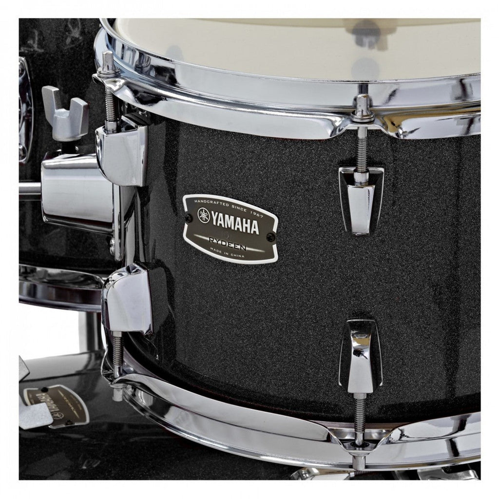 Yamaha Rydeen 22" Drum Kit w/Cymbals, Black Glitter