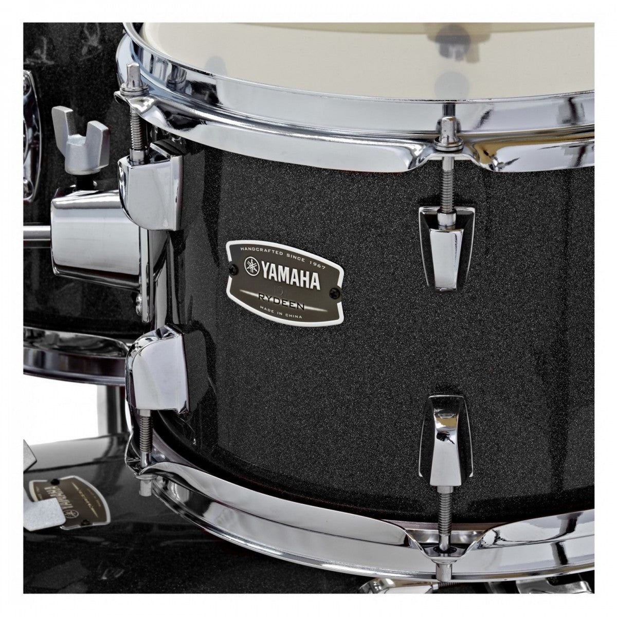 Yamaha Rydeen 22" Drum Kit w/Cymbals, Black Glitter